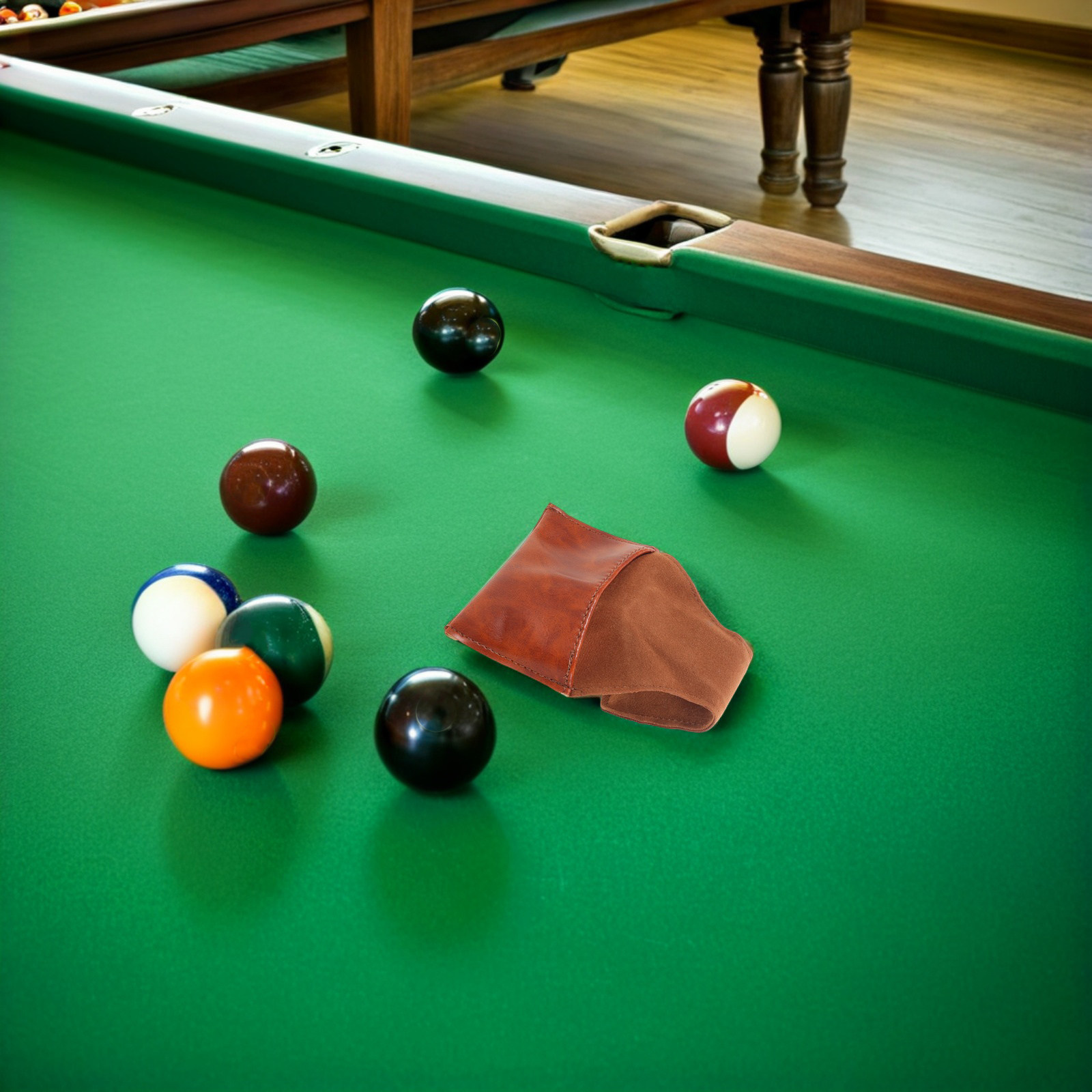 Portable Billiard Powder Bag B - Chalk Bag 评论和价格